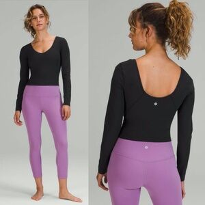 lululemon athletica Black Long Sleeve Top